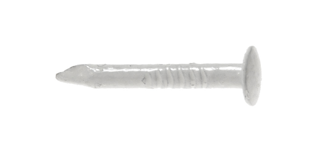 SPIK  VIT NCS 0502-Y LACKERAD RUND LÅGK. 1,4X12MM 750ST - Gunnebo Fastening