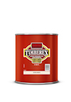 Burk med röd etikett, texten "Timberex Wood Finishing Oil Extra White".