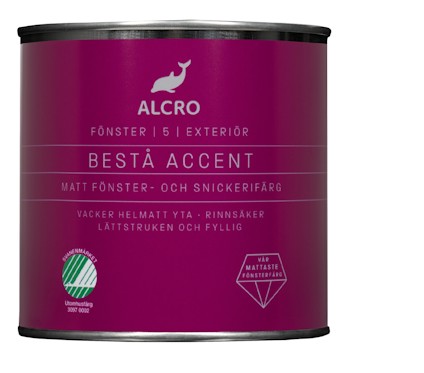 FÖNSTERFÄRG BESTÅ ACCENT BAS C0,675L