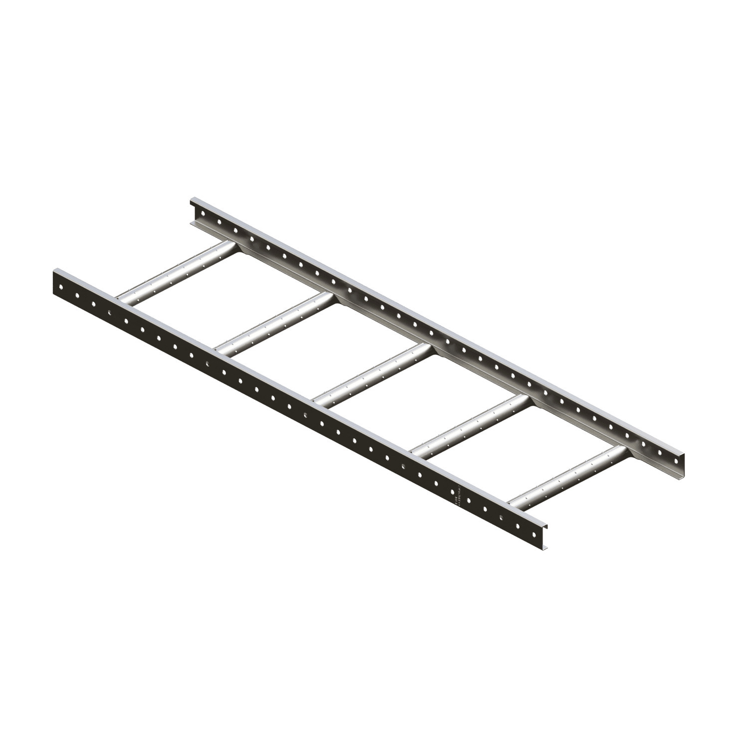 TAK-/FASADSTEGE 1,5 M SVART - 